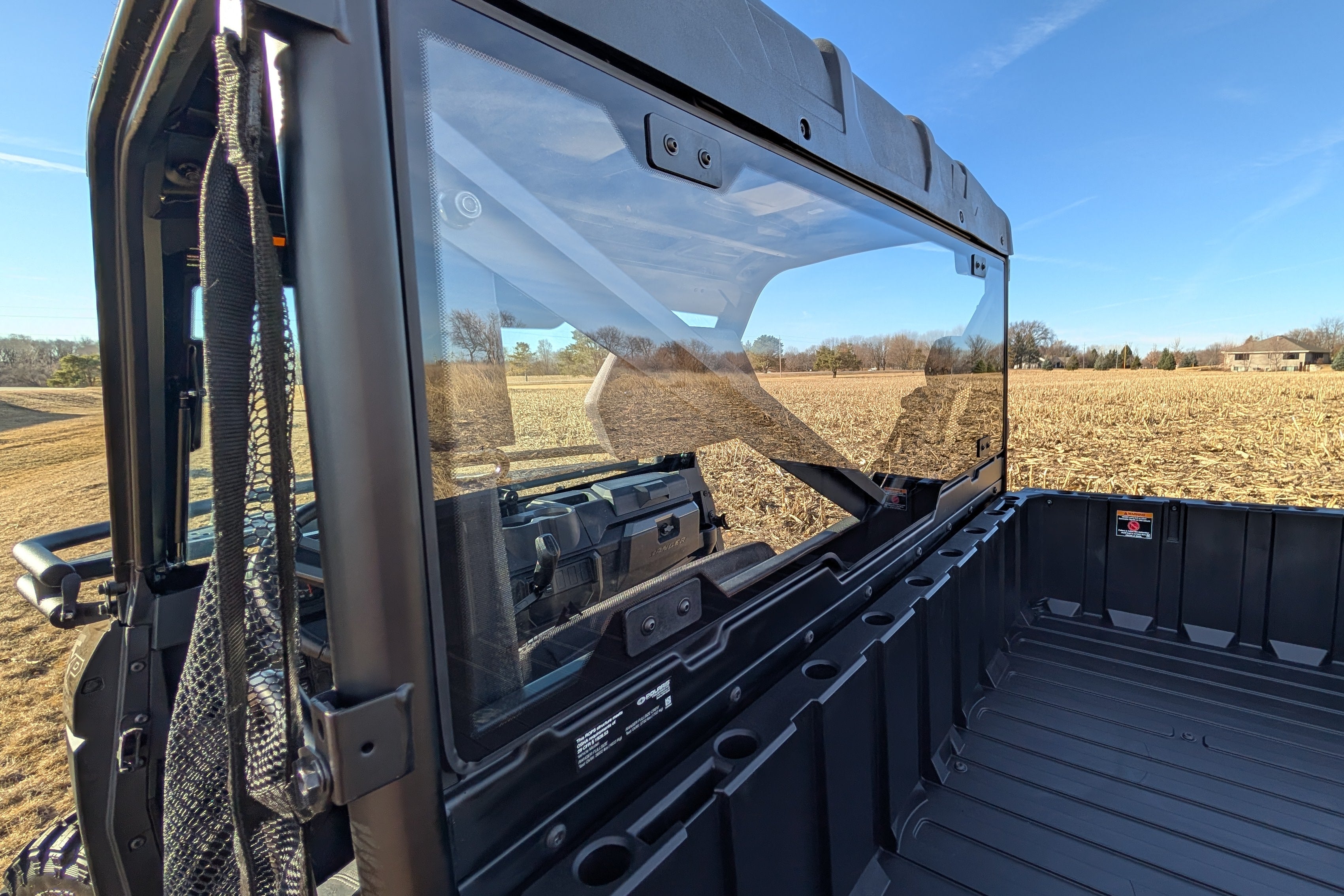 UTV Rear Glass Window