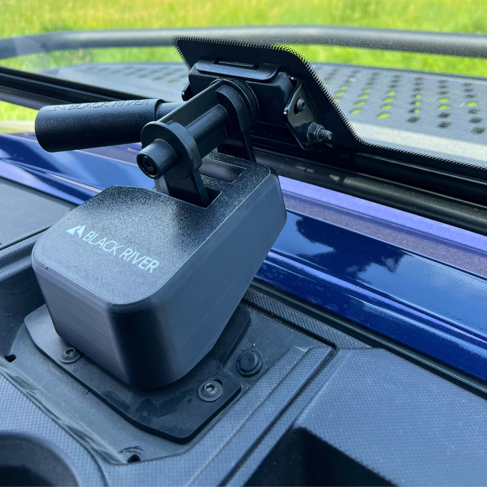 Glass Tip-Out Windshield Extender