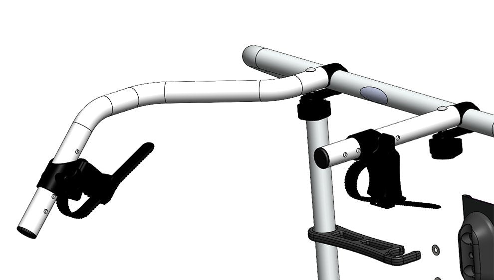 Bike Rack Pivot Clamp - Black River