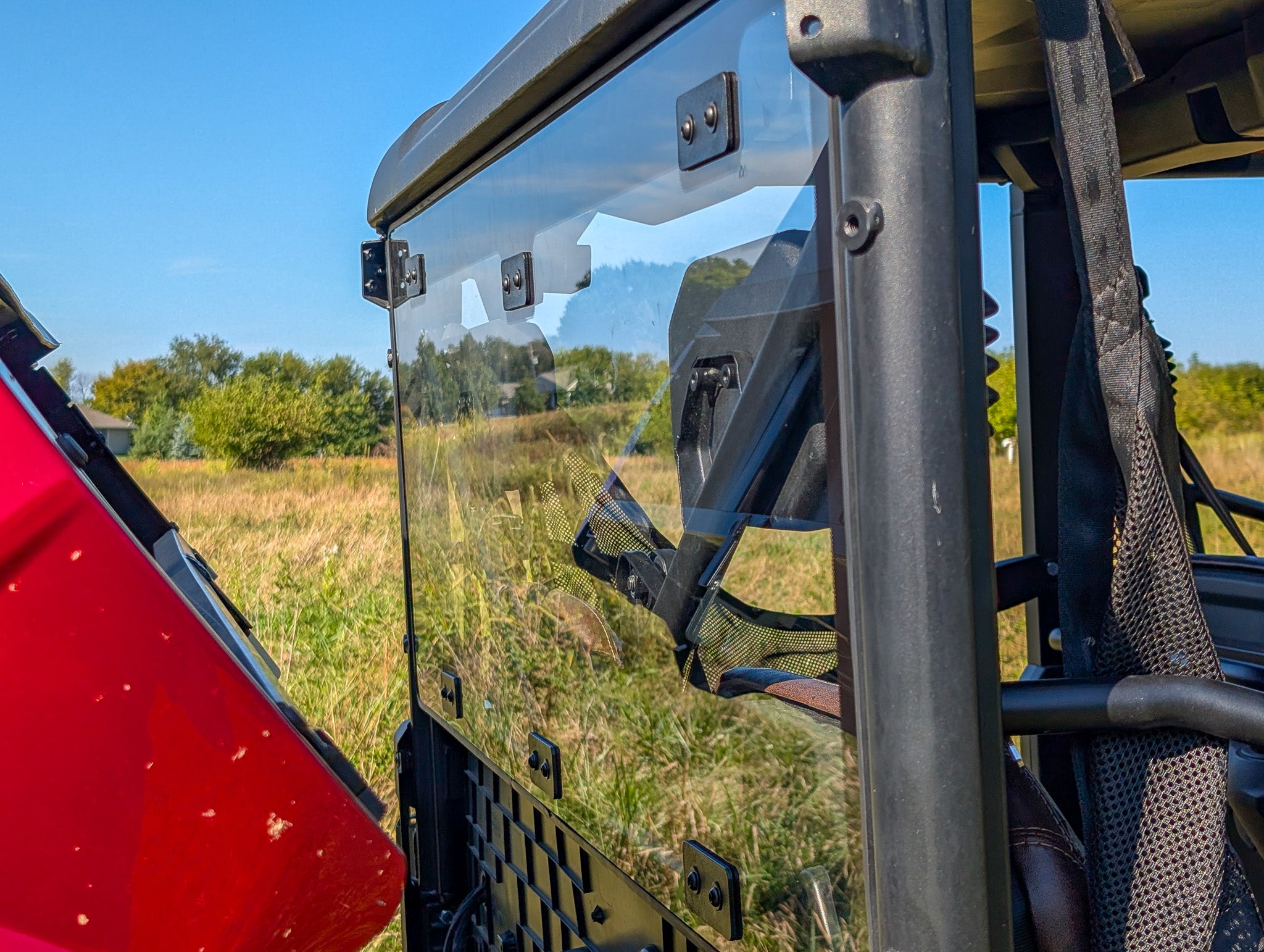 Utv Rear Windows Rear Glass Window for UTVs | Black River