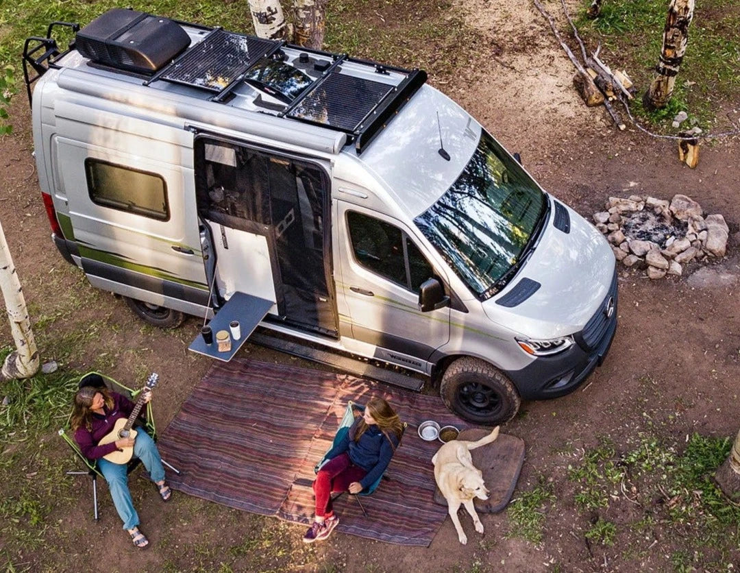 campers with b-van accessories