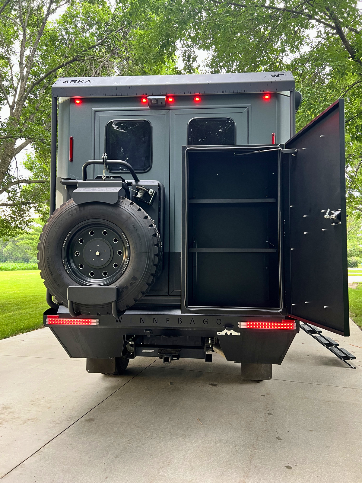 Rear Exterior Storage Box to go on Molle System