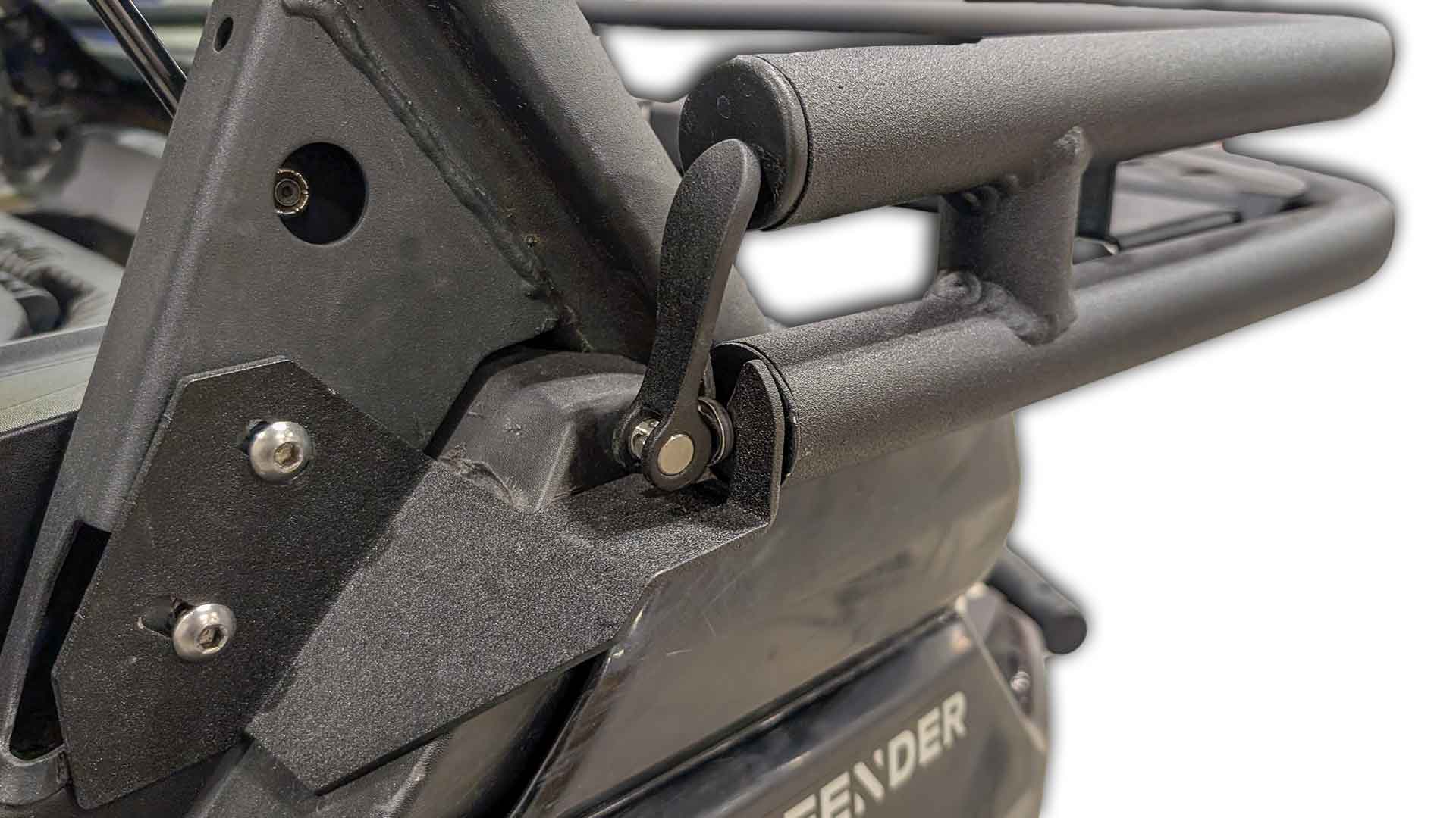 REBEL UTV Front Rack | UTV Front Storage | Black River