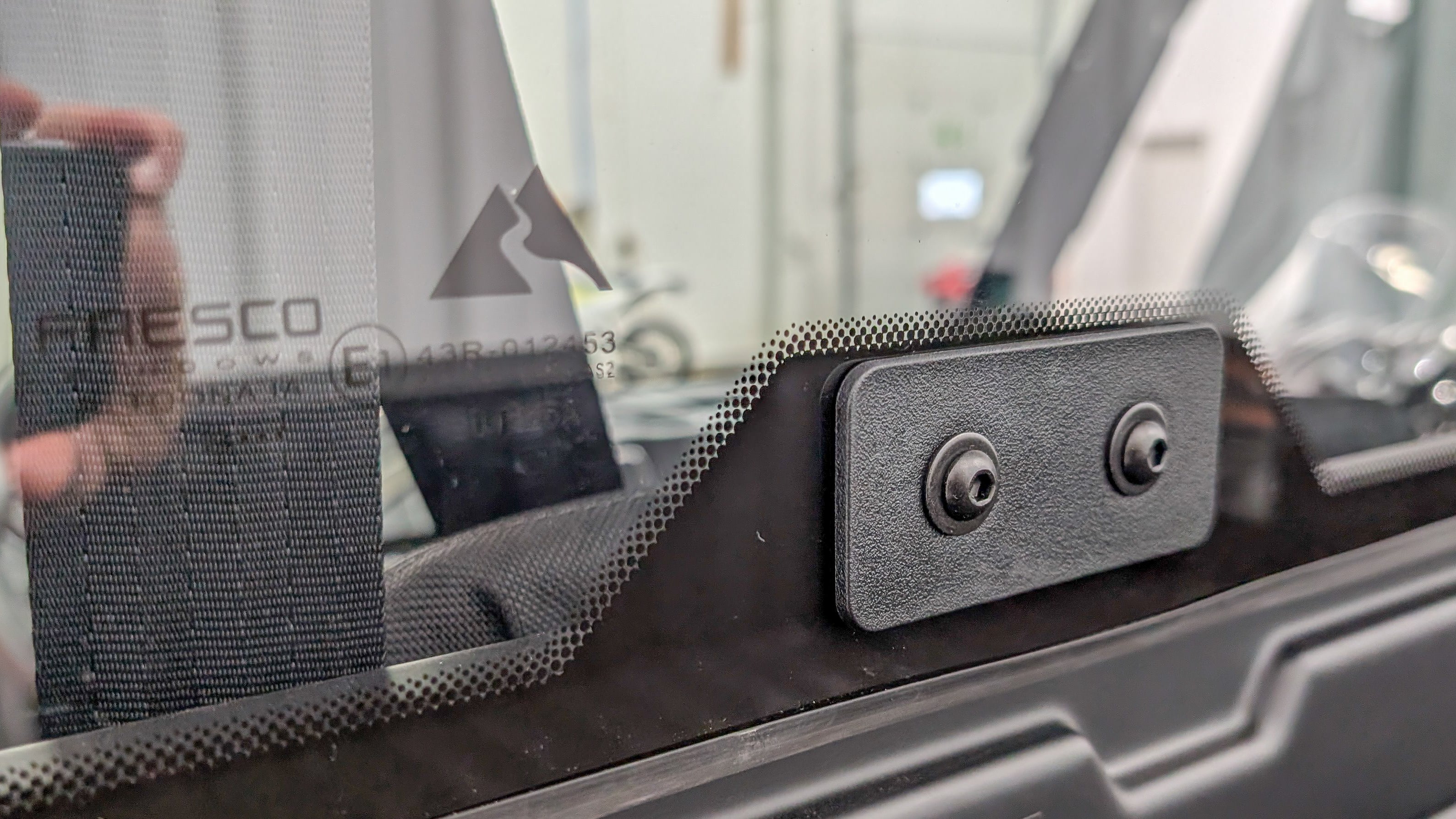 UTV Rear Glass Window