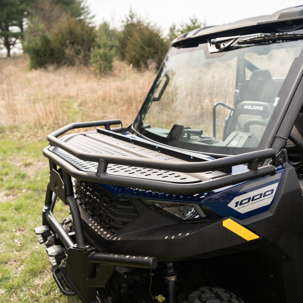 REBEL UTV Front Rack | UTV Front Storage | Black River