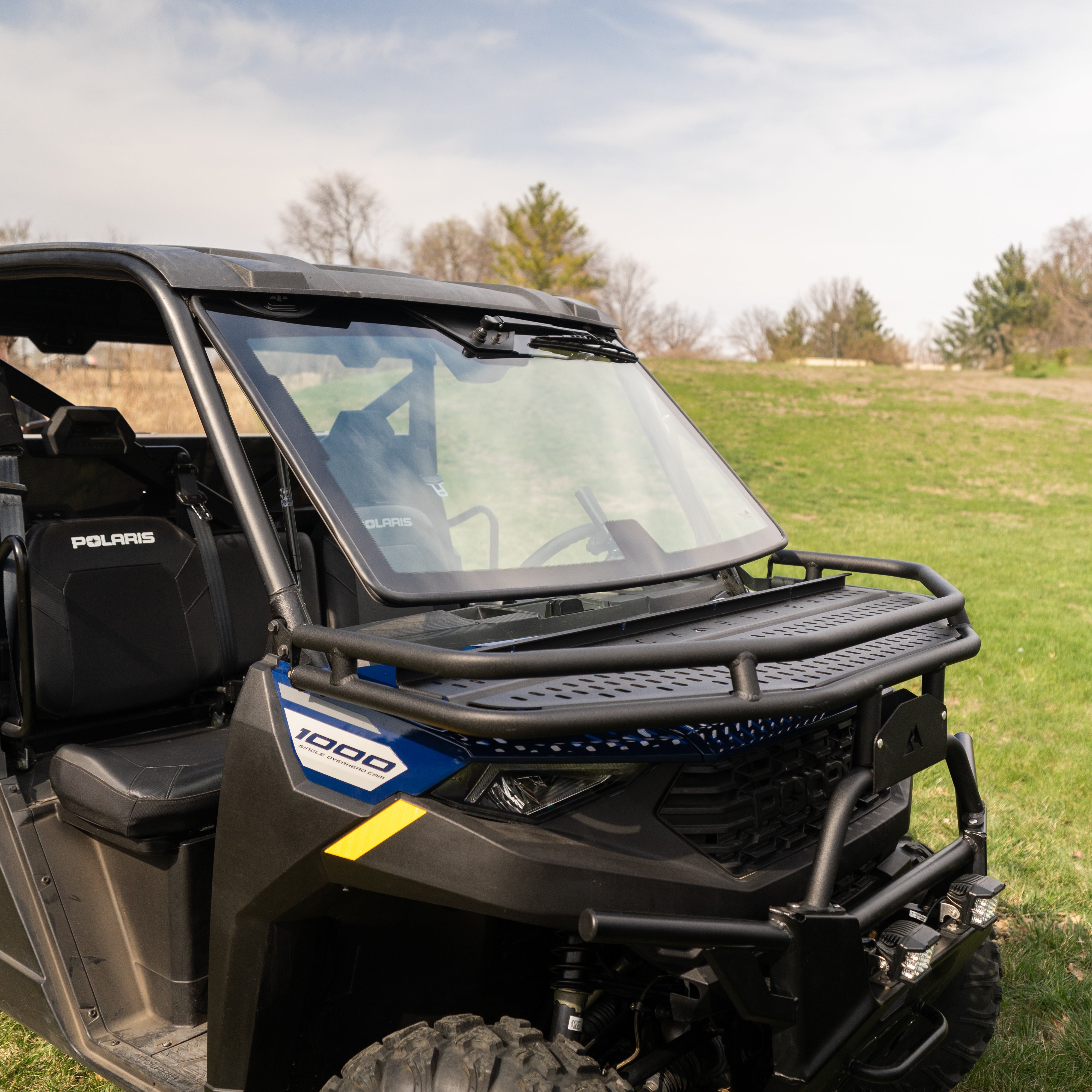 REBEL UTV Front Rack | UTV Front Storage | Black River