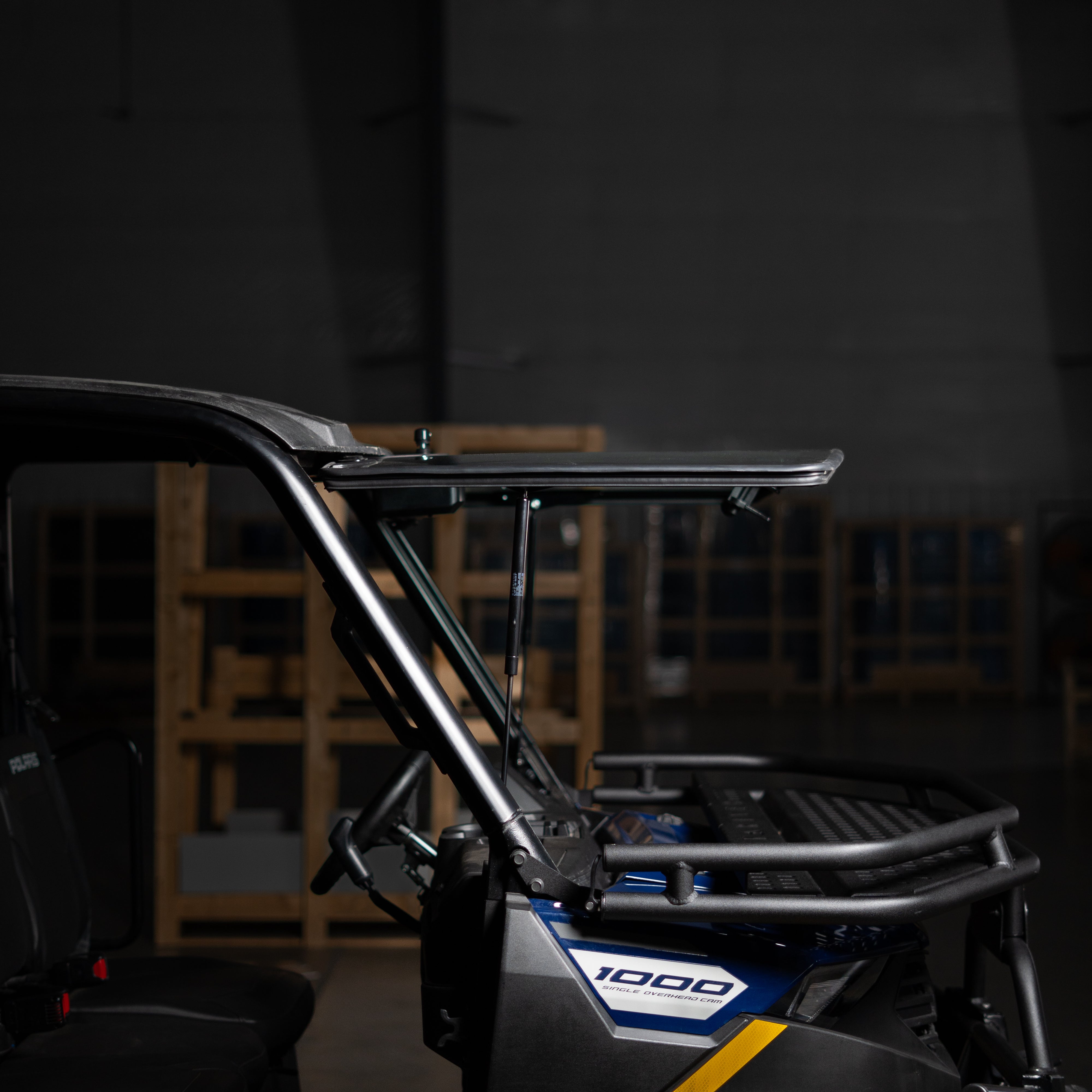 Glass Tip-Out Windshield