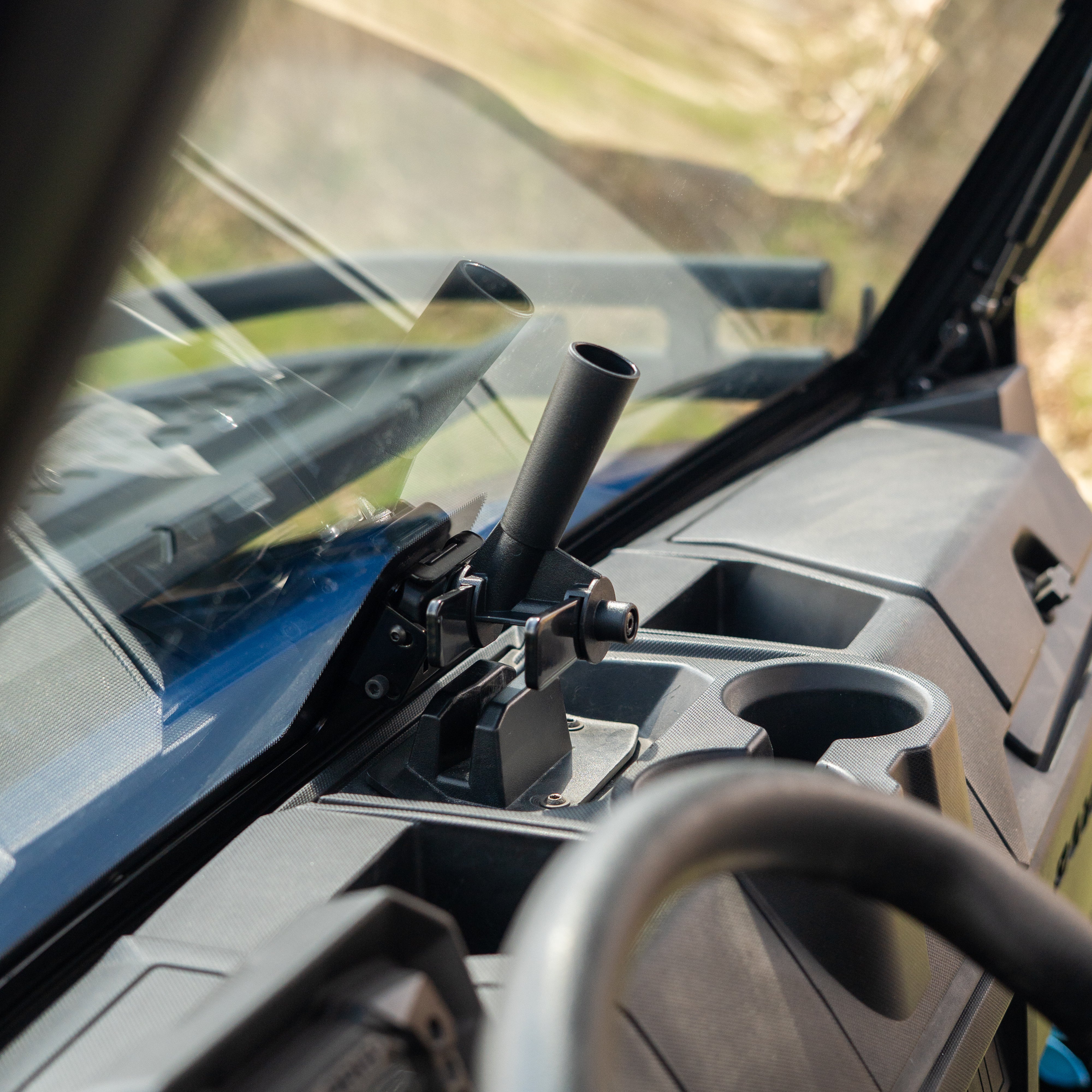 Glass Tip-Out Windshield