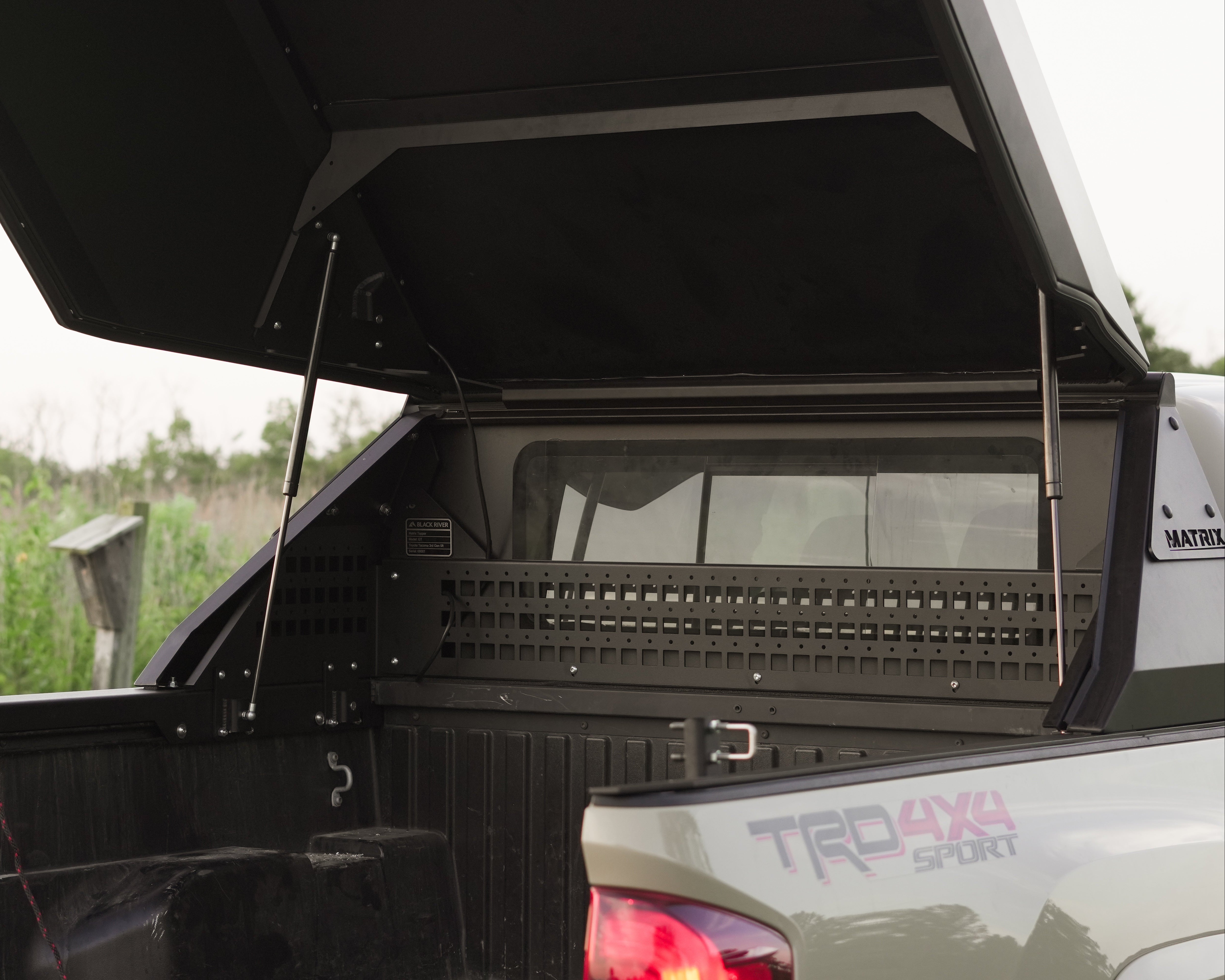 Matrix GT Truck Topper | Modern Truck Topper – Black River
