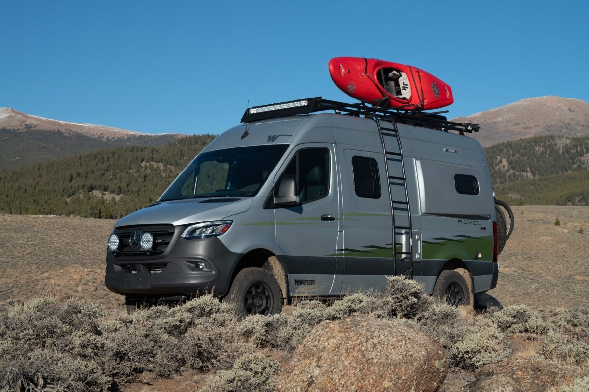 B-Van Kayak Holders - Black River