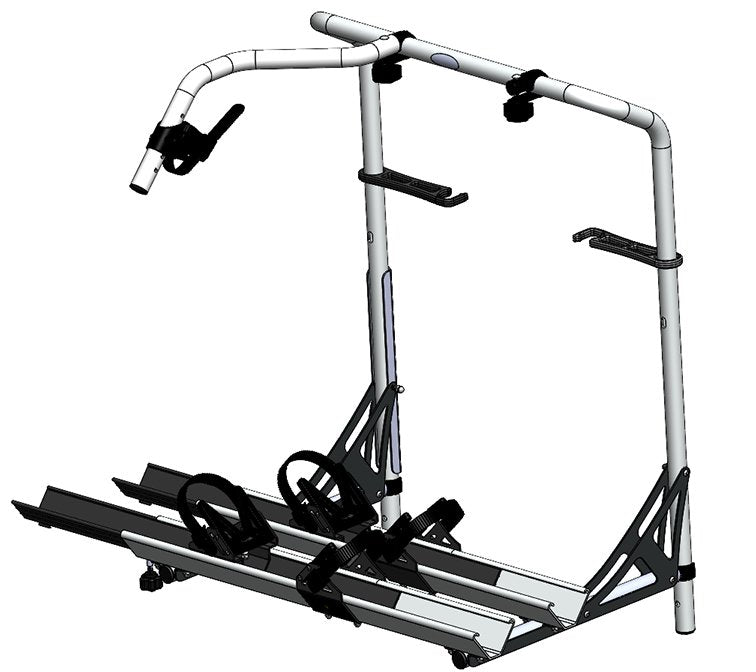 Plastic Clip Tray for Bike Rack (Left) - Black River