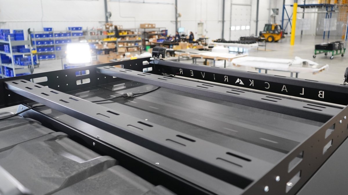 REBEL Roof Basket - Black River