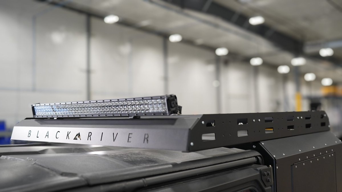 REBEL Roof Basket - Black River