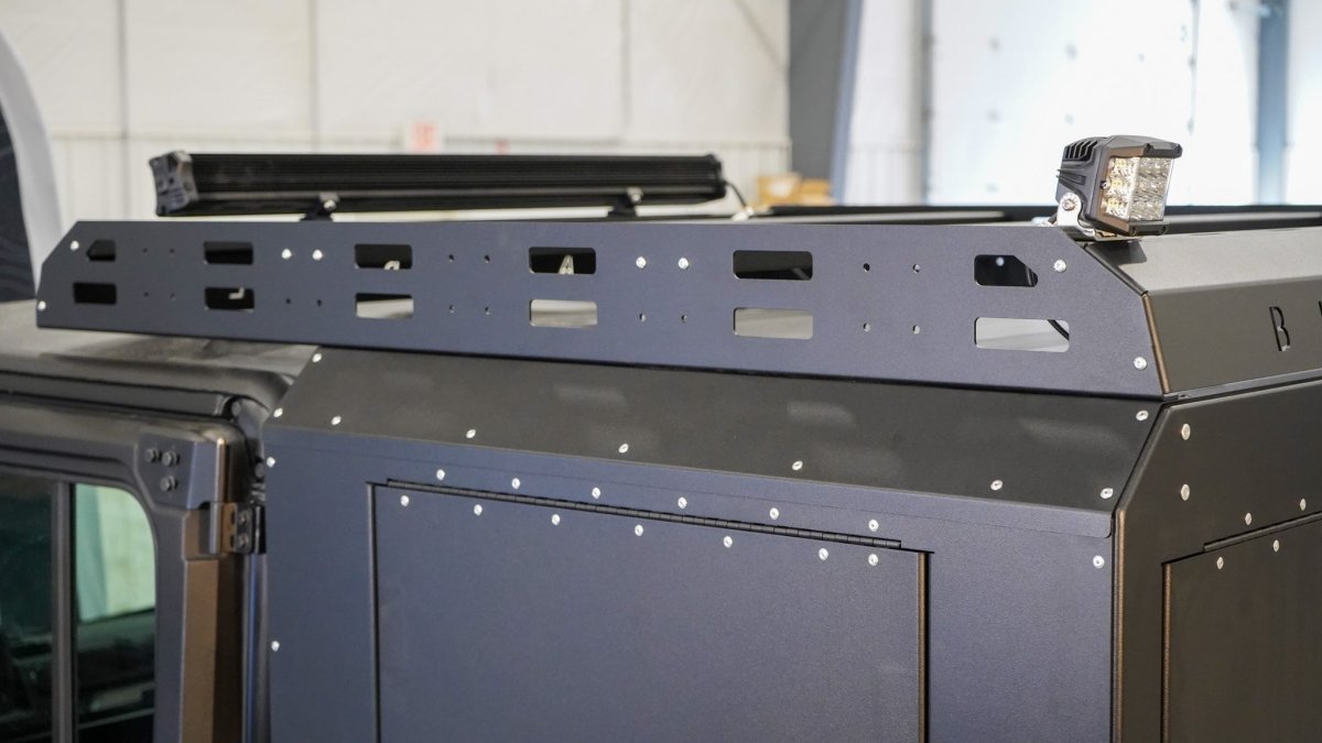 REBEL Roof Basket - Black River