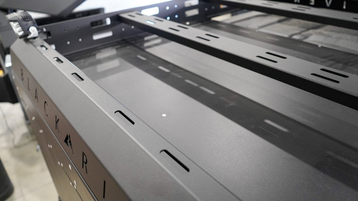 REBEL Roof Basket - Black River