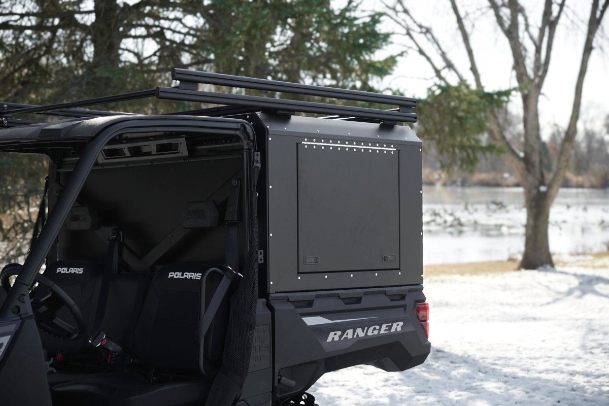 REBEL Box Roof Rack – UTV Cargo Rack System | Black River