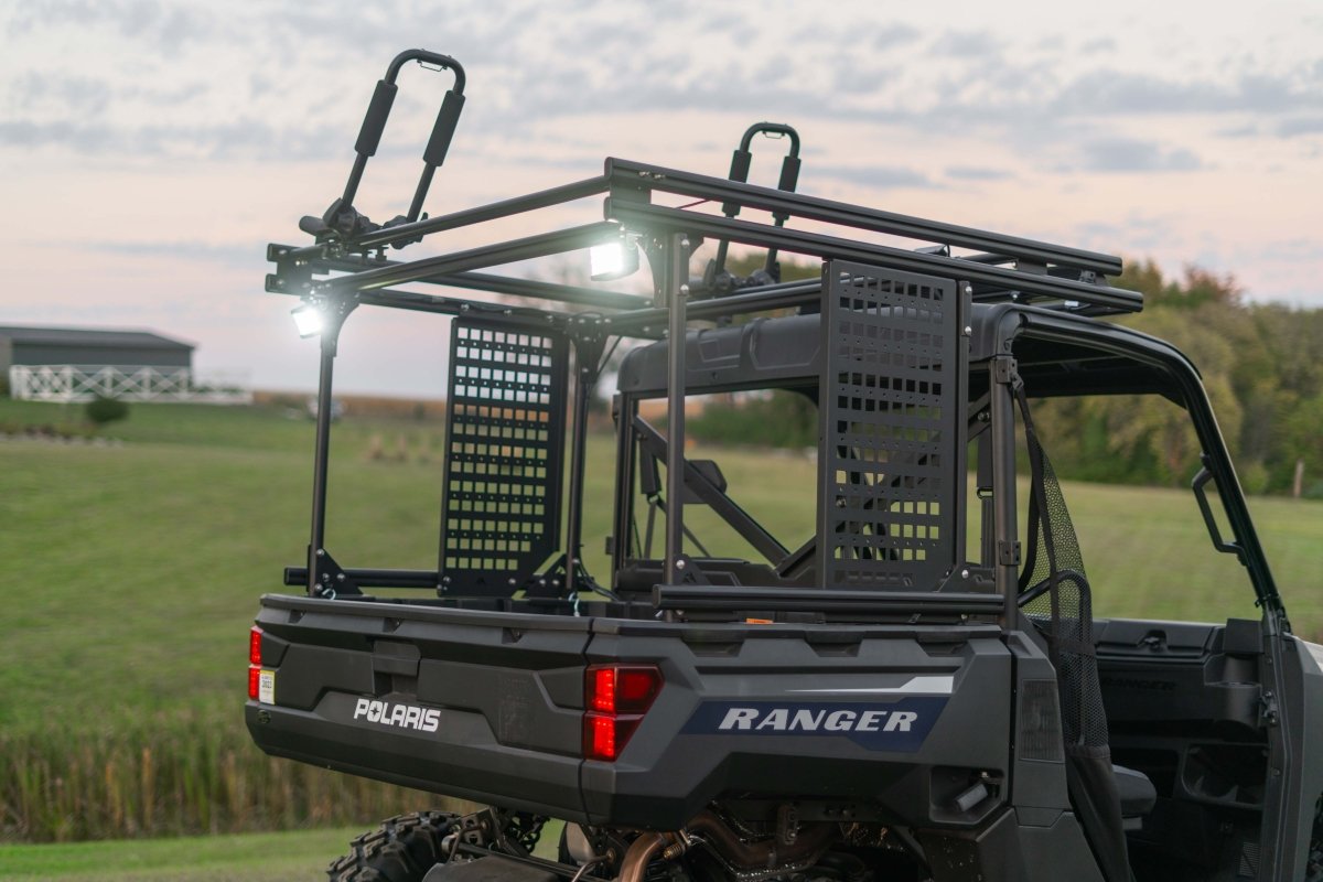 REBEL UTV Roof Rack - Black River
