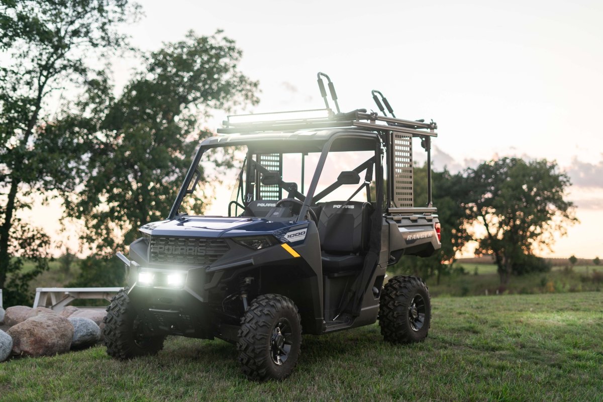 REBEL UTV Roof Rack - Black River