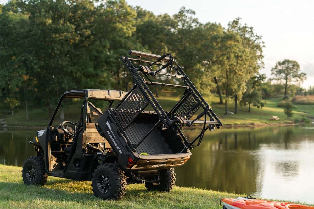 REBEL Utility Rack | UTV Utility Rack | Black River